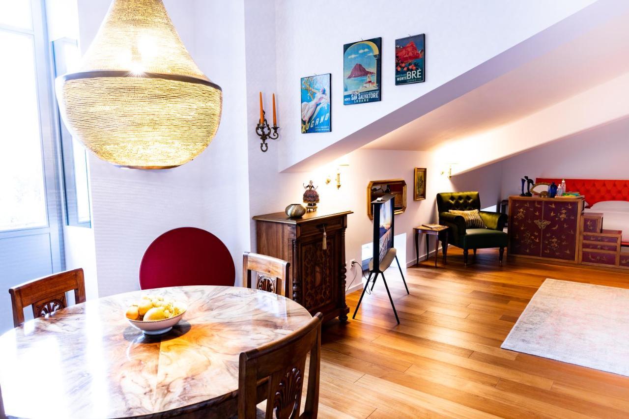 Al Ciani Balcony Suite لوغانو المظهر الخارجي الصورة